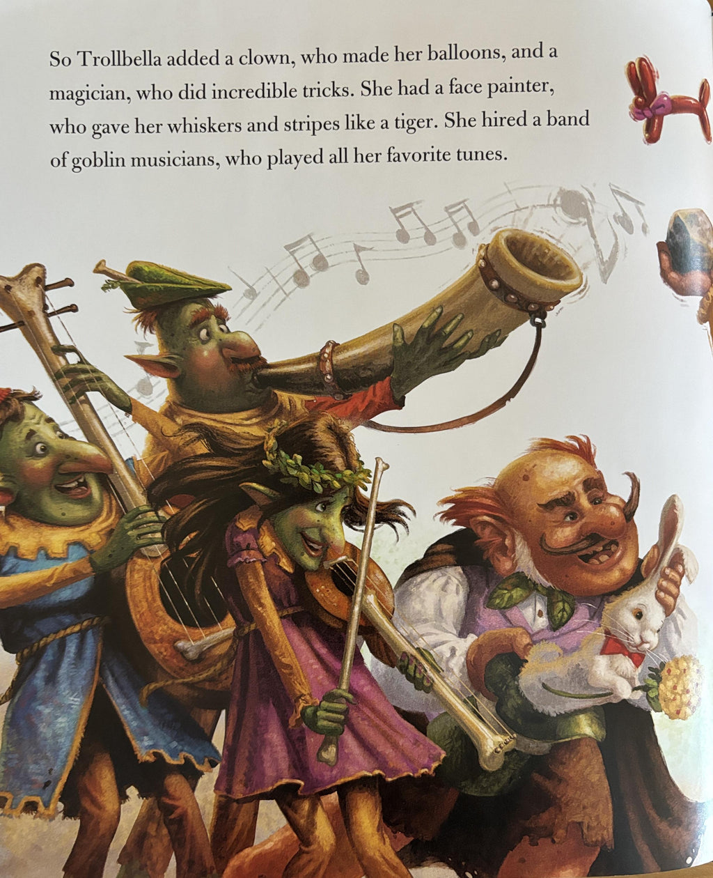 Trollbella Throws a Party - (The Land of Stories) - First Edition
