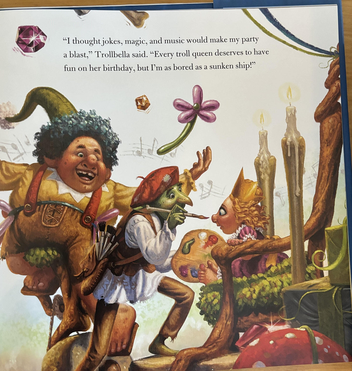 Trollbella Throws a Party - (The Land of Stories) - First Edition