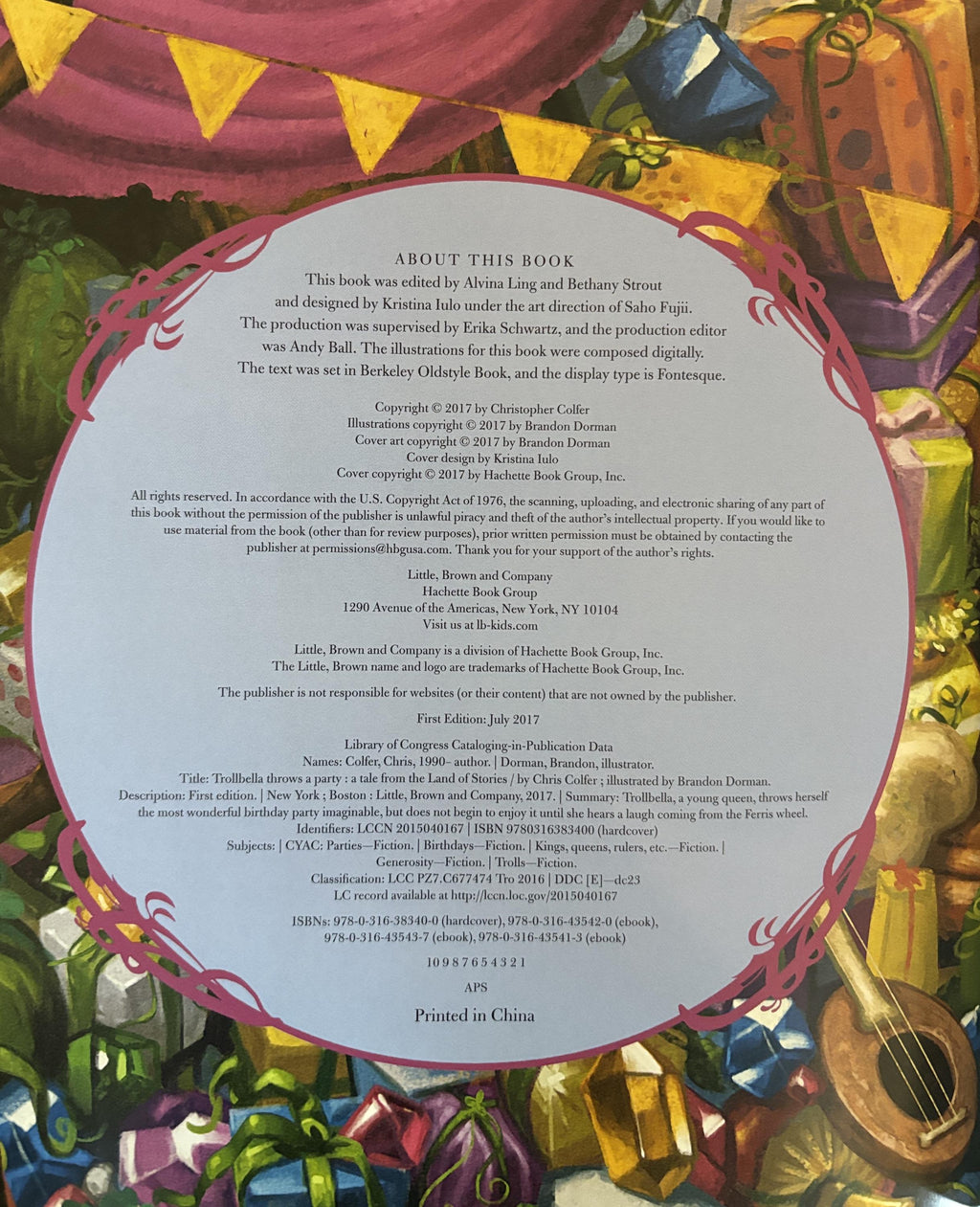 Trollbella Throws a Party - (The Land of Stories) - First Edition