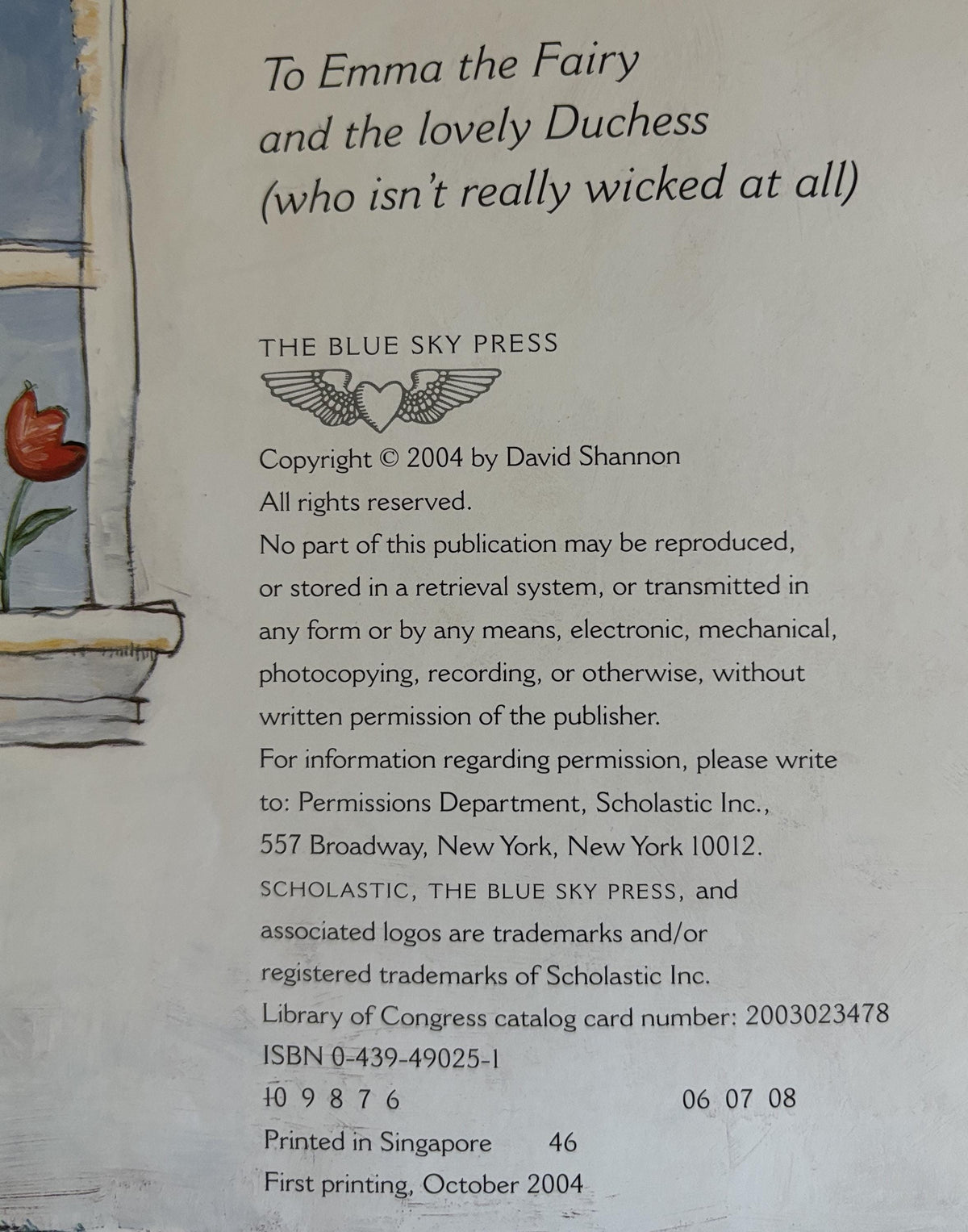 Alice the Fairy - First Printing