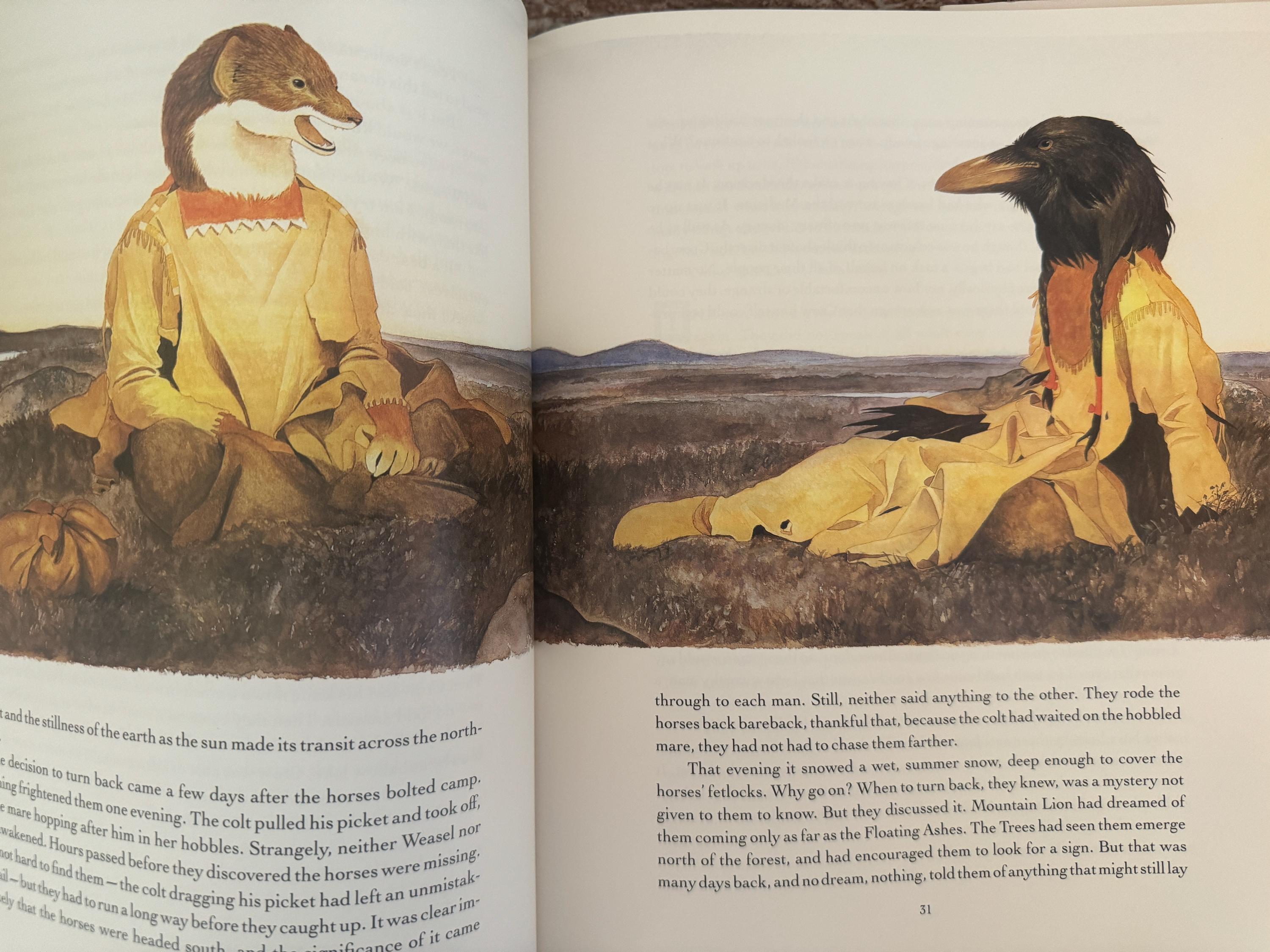 Crow and Weasel Barry Lopez 1990 Second Printing