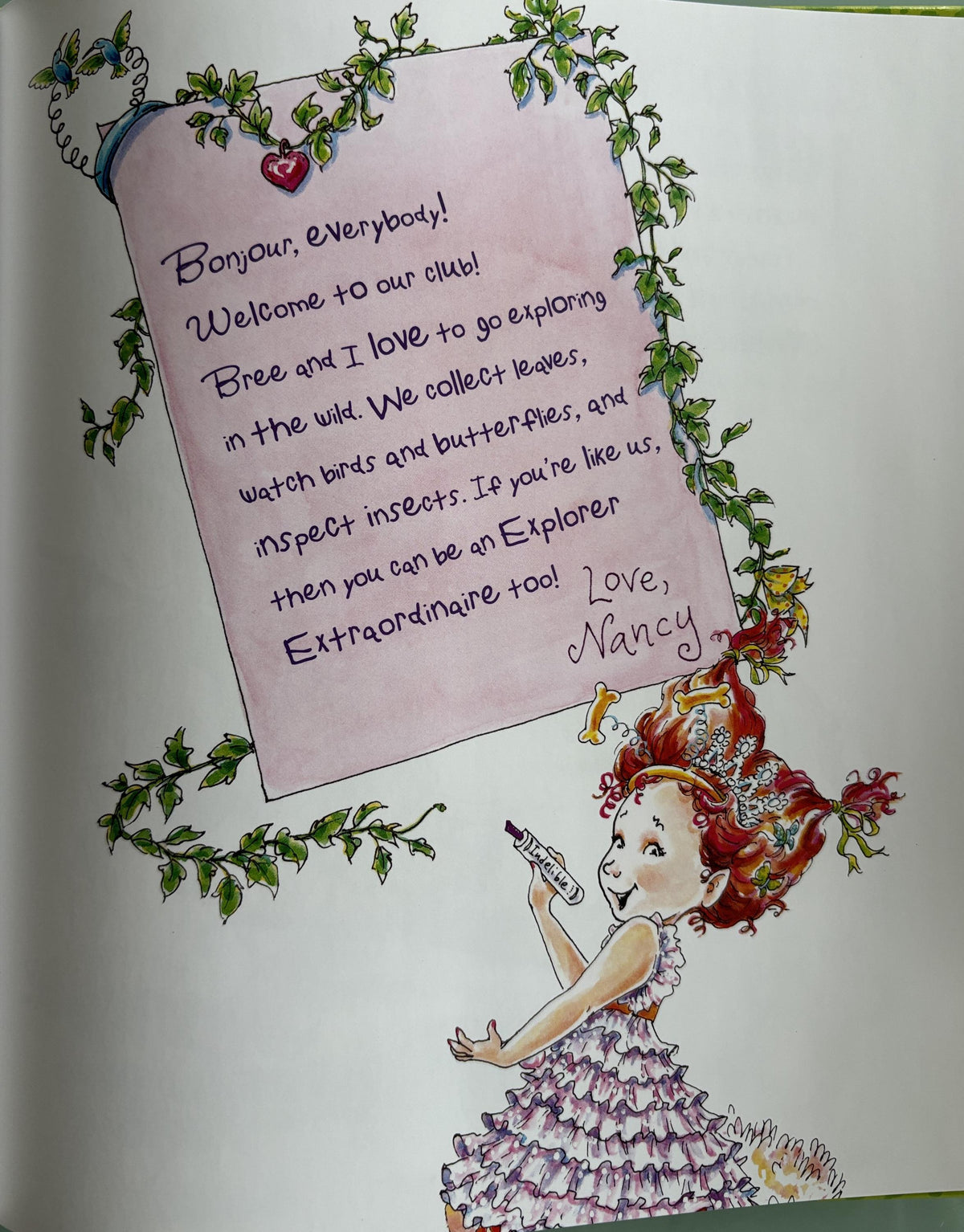 Fancy Nancy - Exploer Extraordinaire!