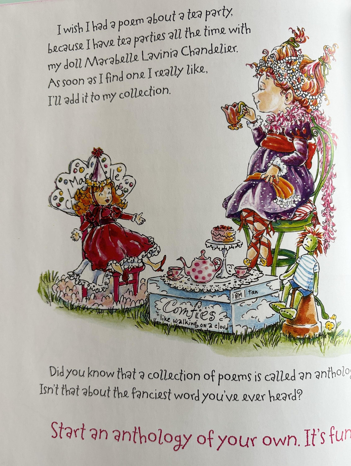 Fancy Nancy - Poet Extraordinaire First Edition Poetic Fun