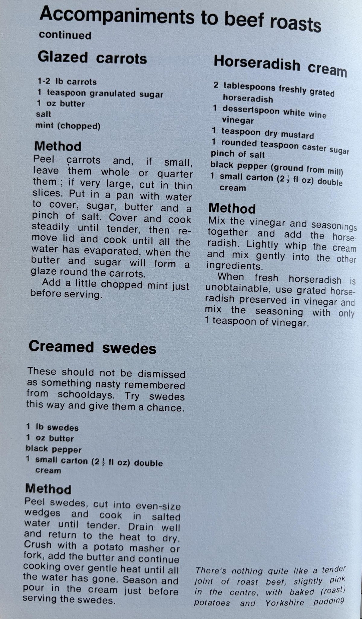 Meat Cookery - Cordon Bleu Cookery School First Editon 1971