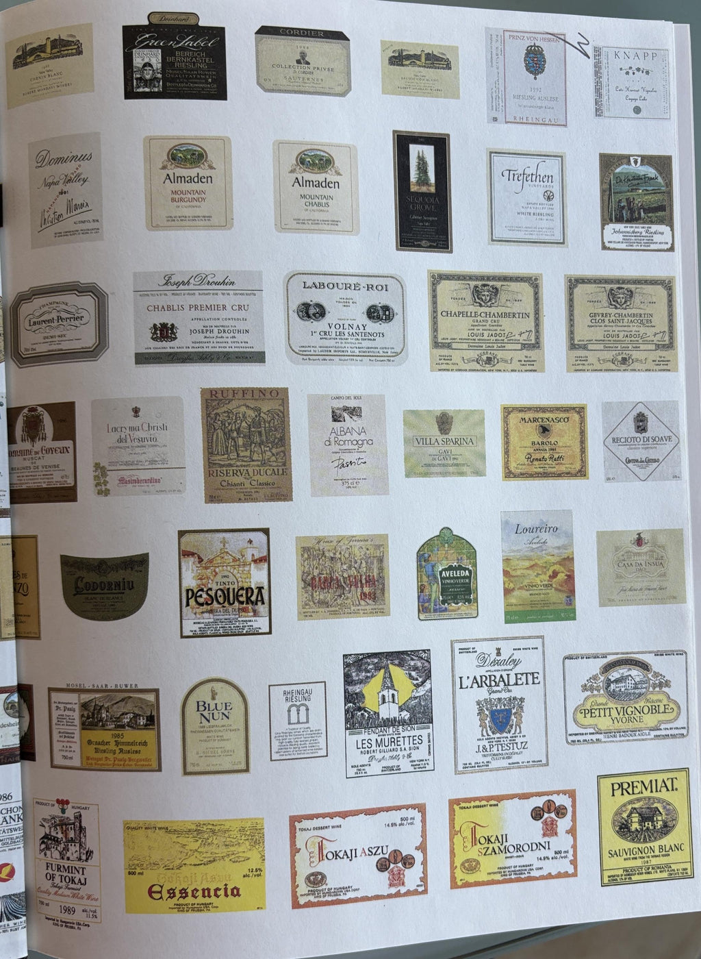 Exploring Wine America's Guide to Wines of the World  1996 Vintag Book