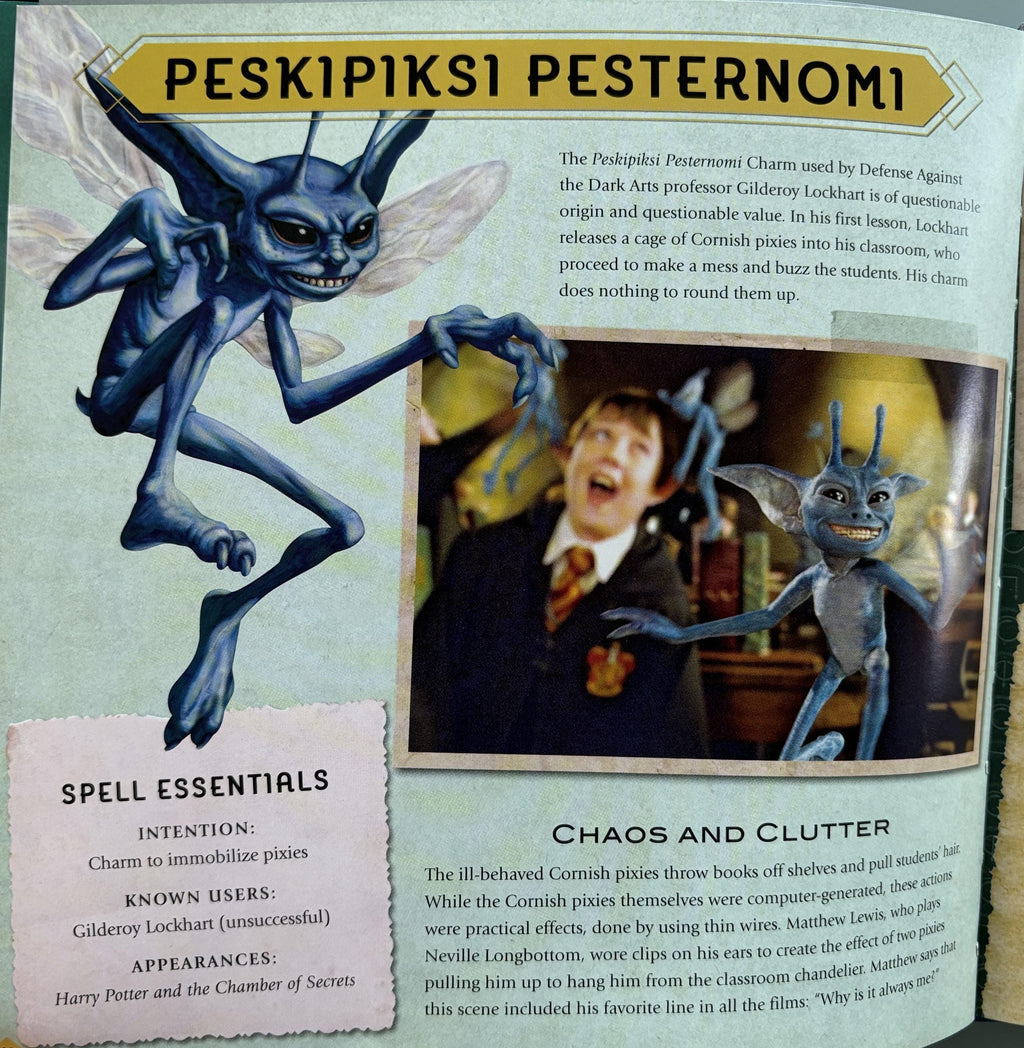 Harry Potter - Spells & Charms (A Movie Scrapbook)