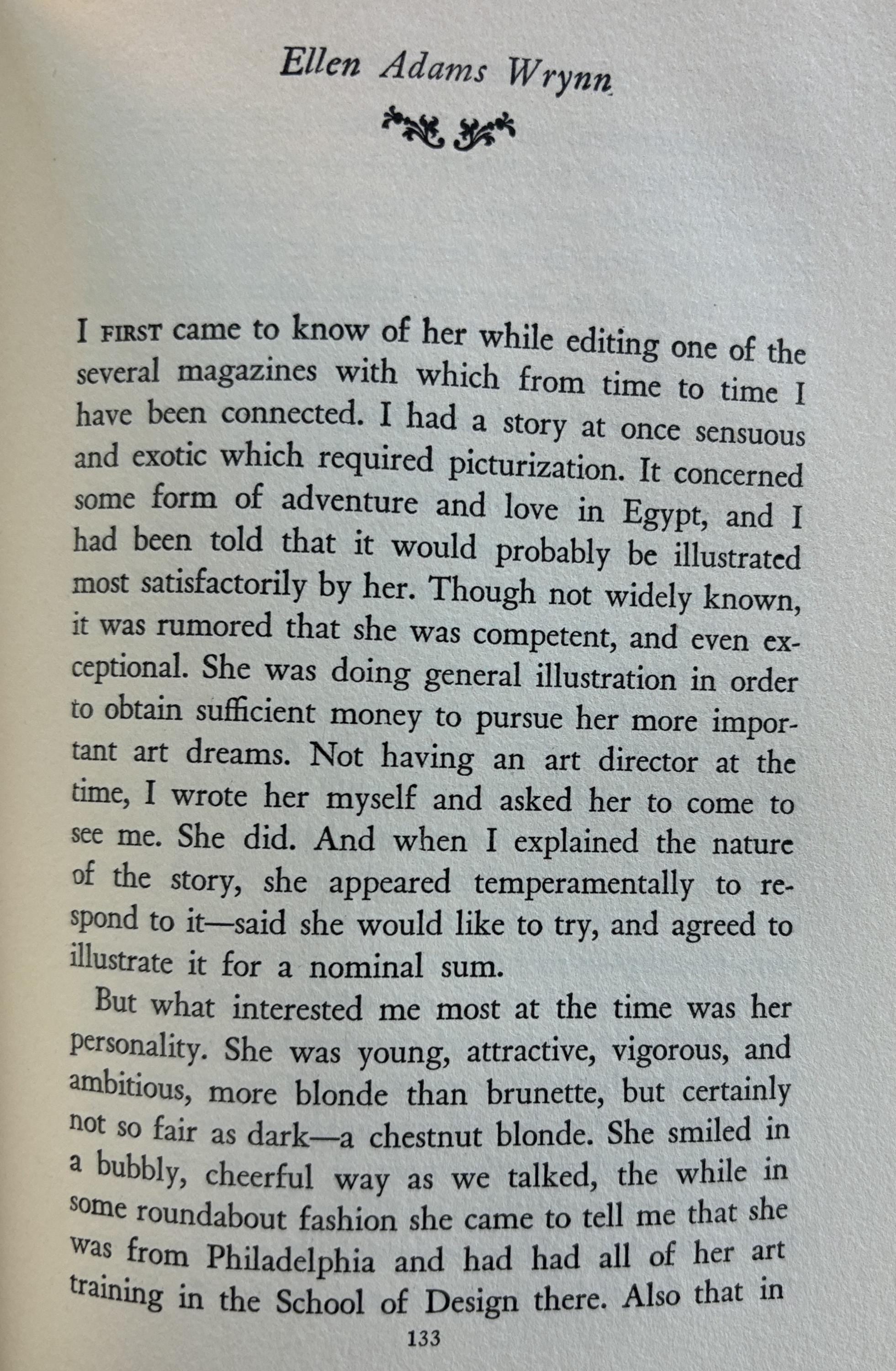 A Gallery of Women - Volume 1 only First Edition 1929