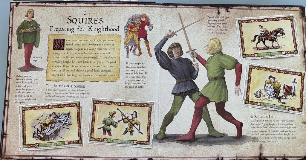 Knight A Noble Guide for Young Squires - First US Edition