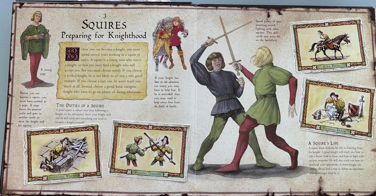 Knight A Noble Guide for Young Squires - First US Edition