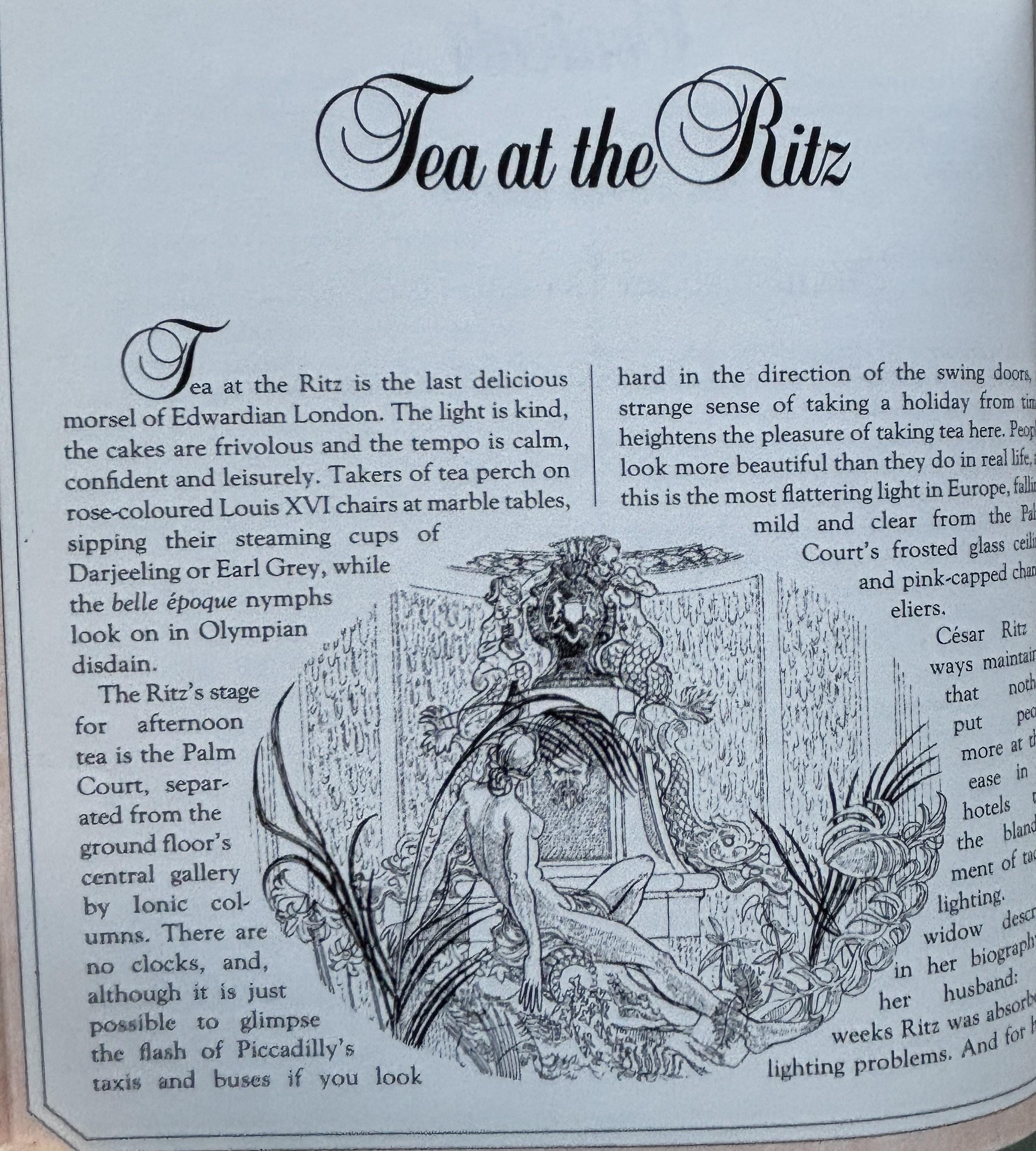 The London Ritz Book of Afternoon Tea by Helen Simpson