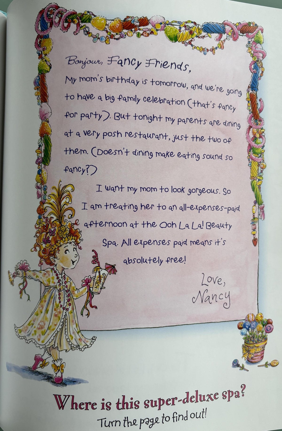 Fancy Nancy - Ooh La La It's Beauty Day - **  First Edition  **