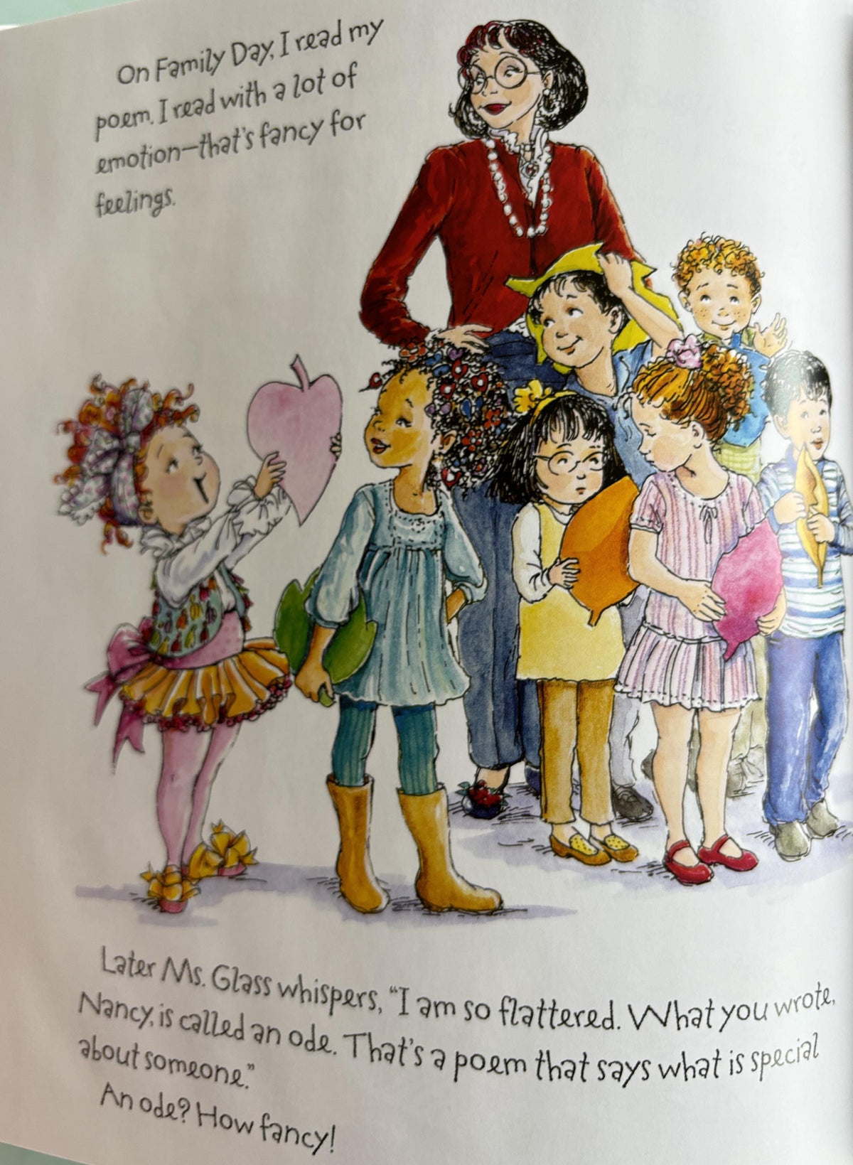 Fancy Nancy - Poet Extraordinaire First Edition Poetic Fun