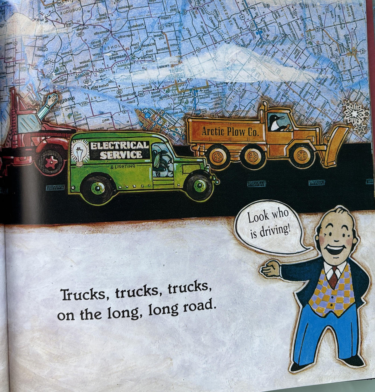 Trucks, Whizz! Zoom! Rumble! by Patricia Hubbell  **  First Edition  **