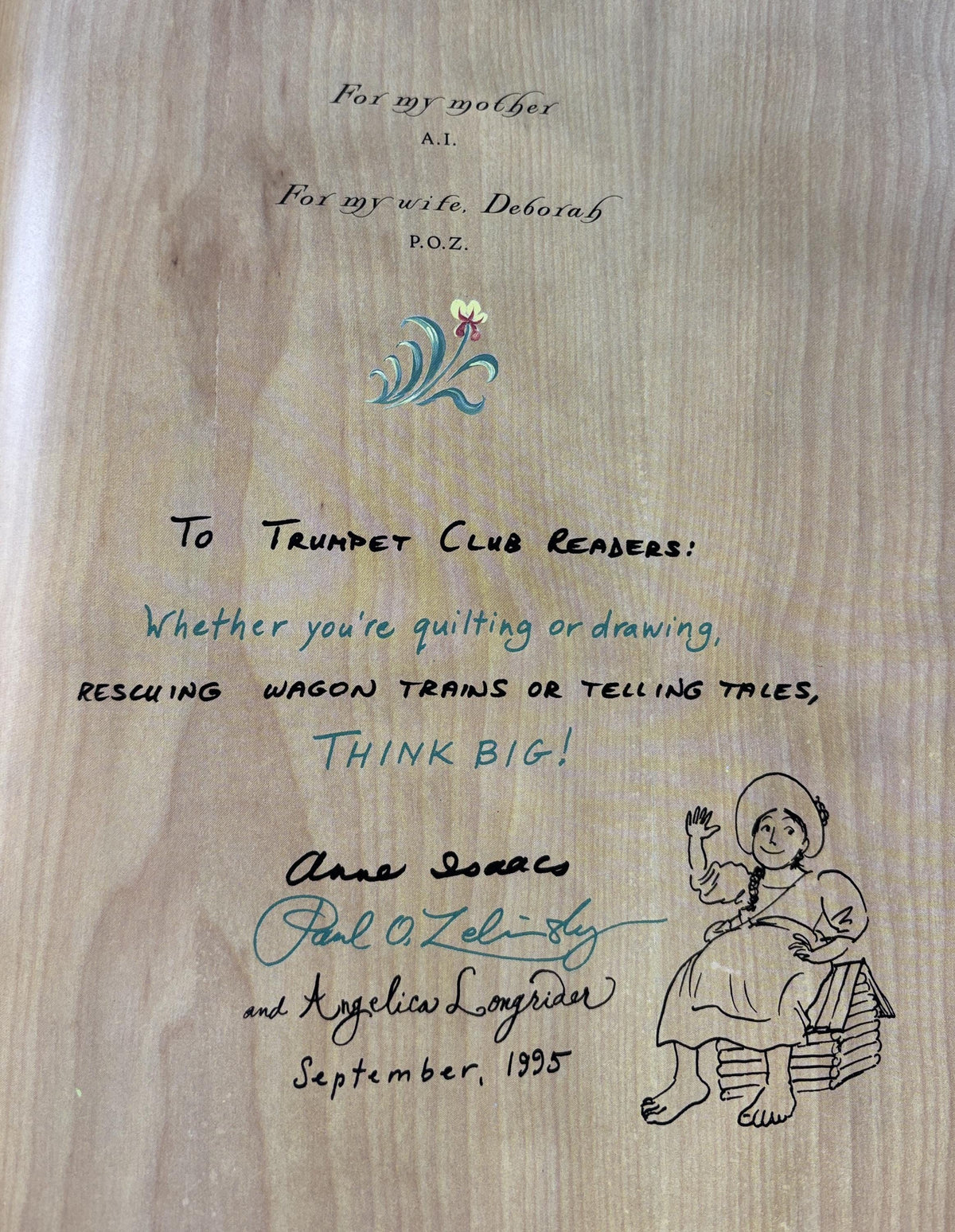 Swamp Angel  **  Signed by author  **  1994