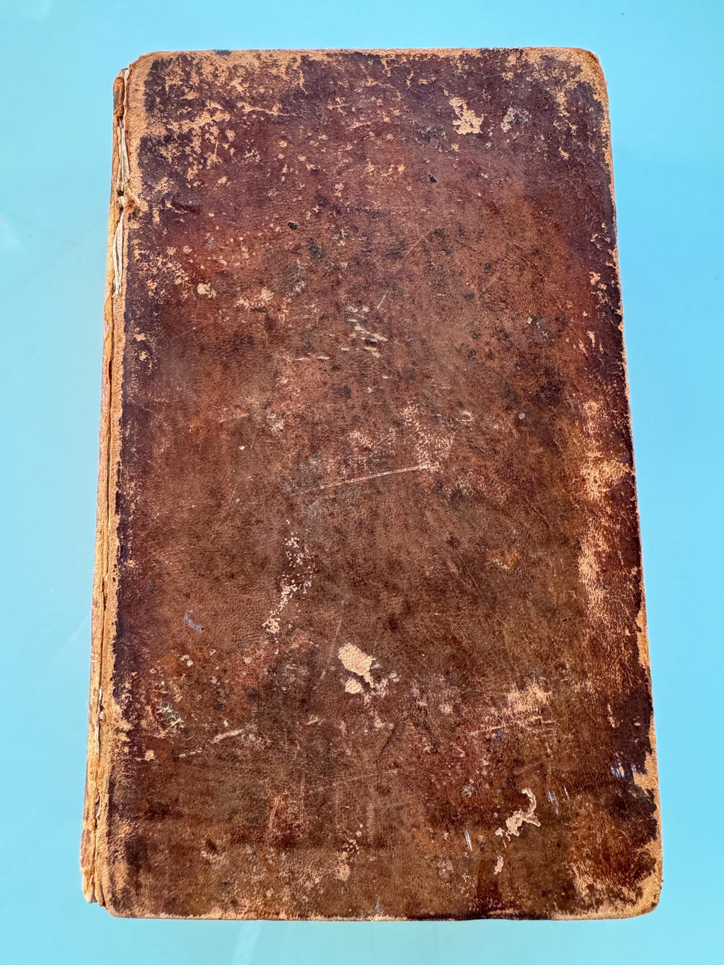 SWEDISH BIBLE c1881  Embossed Leather Bound  Book Fragile