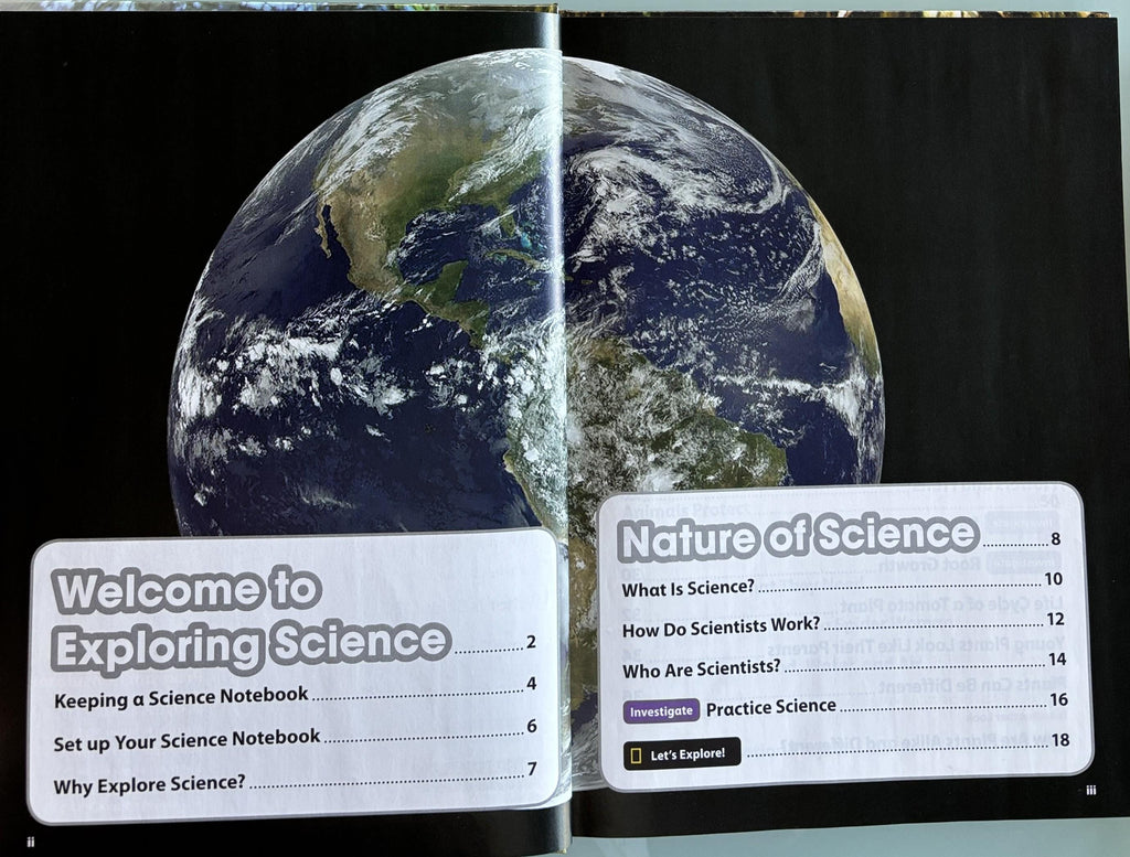 Exploring Science - National Geograpics - California  ** First Printing  **
