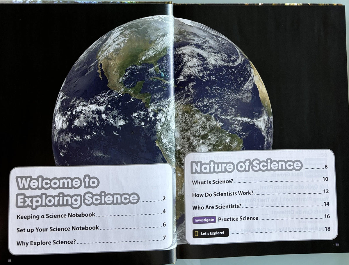 Exploring Science - National Geograpics - California  ** First Printing  **