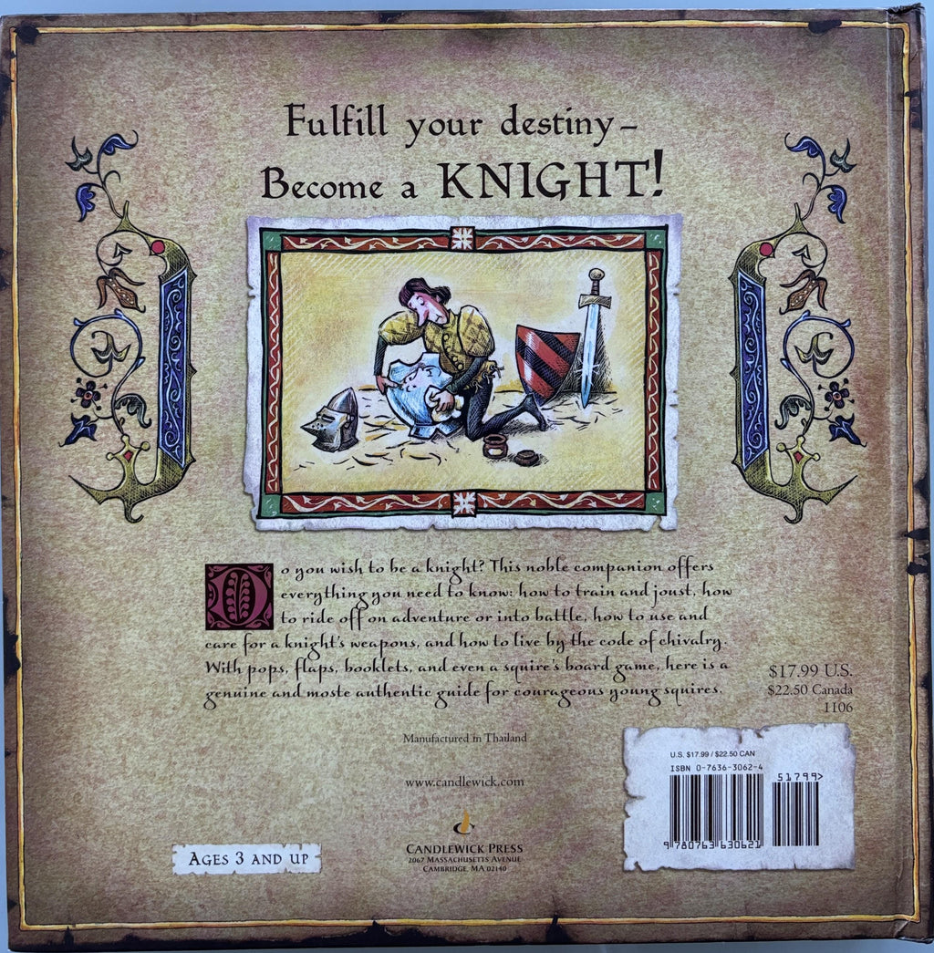 Knight A Noble Guide for Young Squires - First US Edition