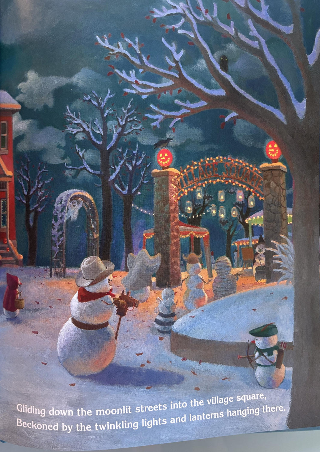 Snowmen at Halloween by Caralyn Buehner