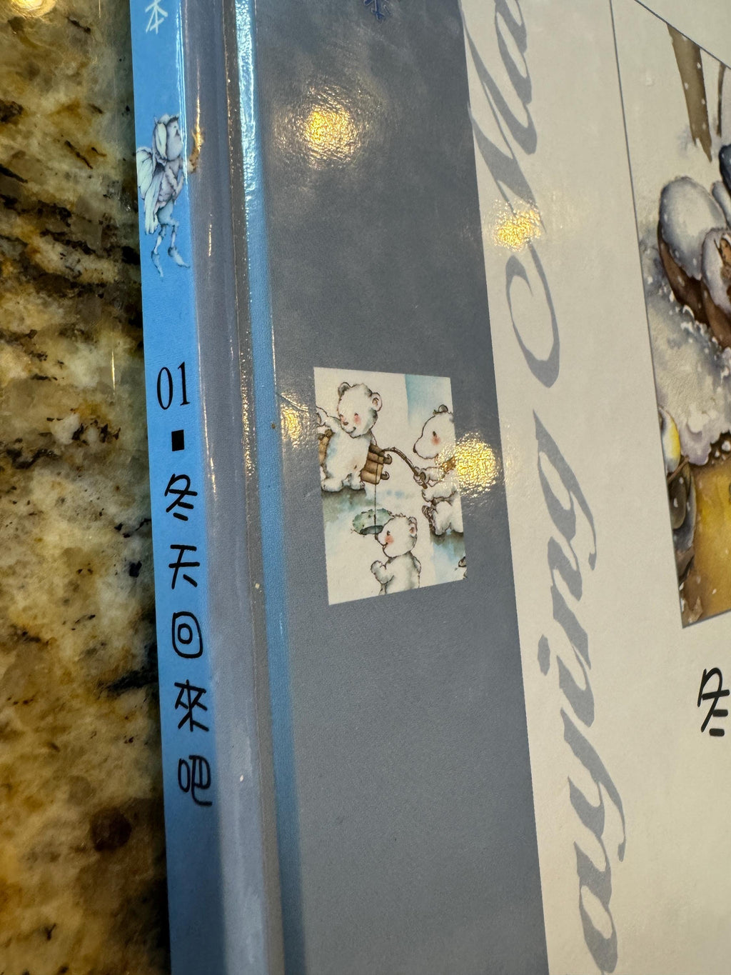 Playing Math Chinese Children's Book, First Edition, Winter Fairies