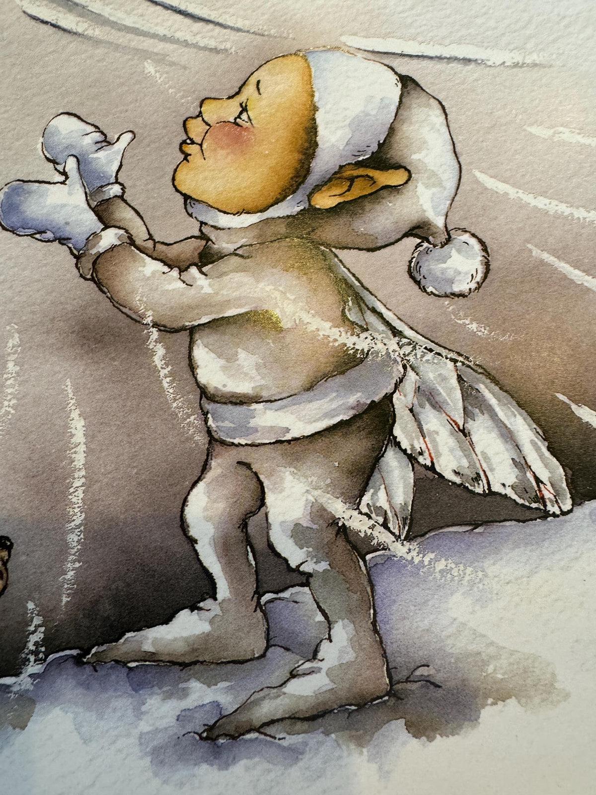 Playing Math Chinese Children's Book, First Edition, Winter Fairies