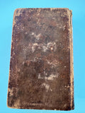 SWEDISH BIBLE c1881  Embossed Leather Bound  Book Fragile