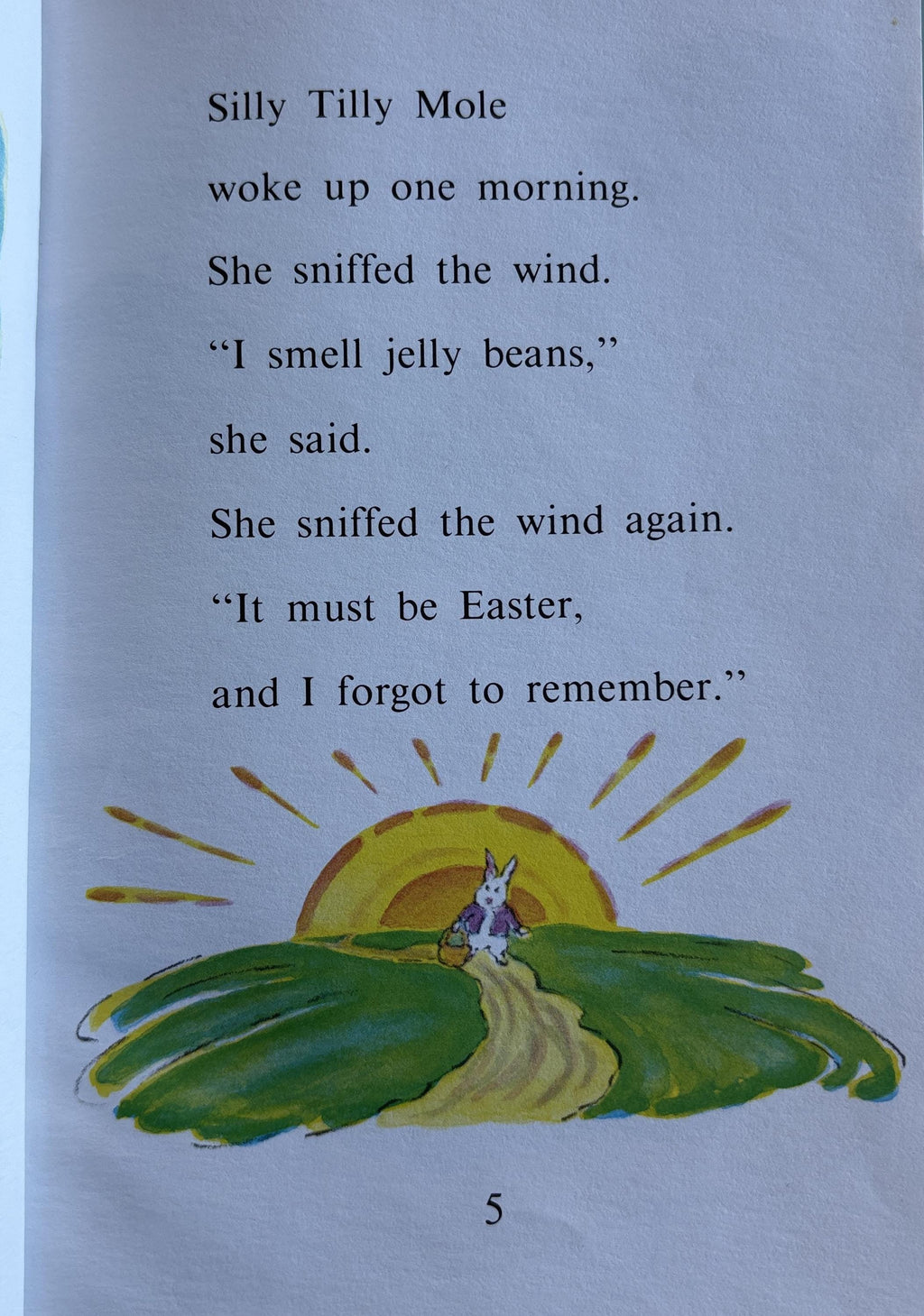 Silly Tilly and the Easter Bunny (An I Can Read Book, Level 1) **  First Edtion 1989  **
