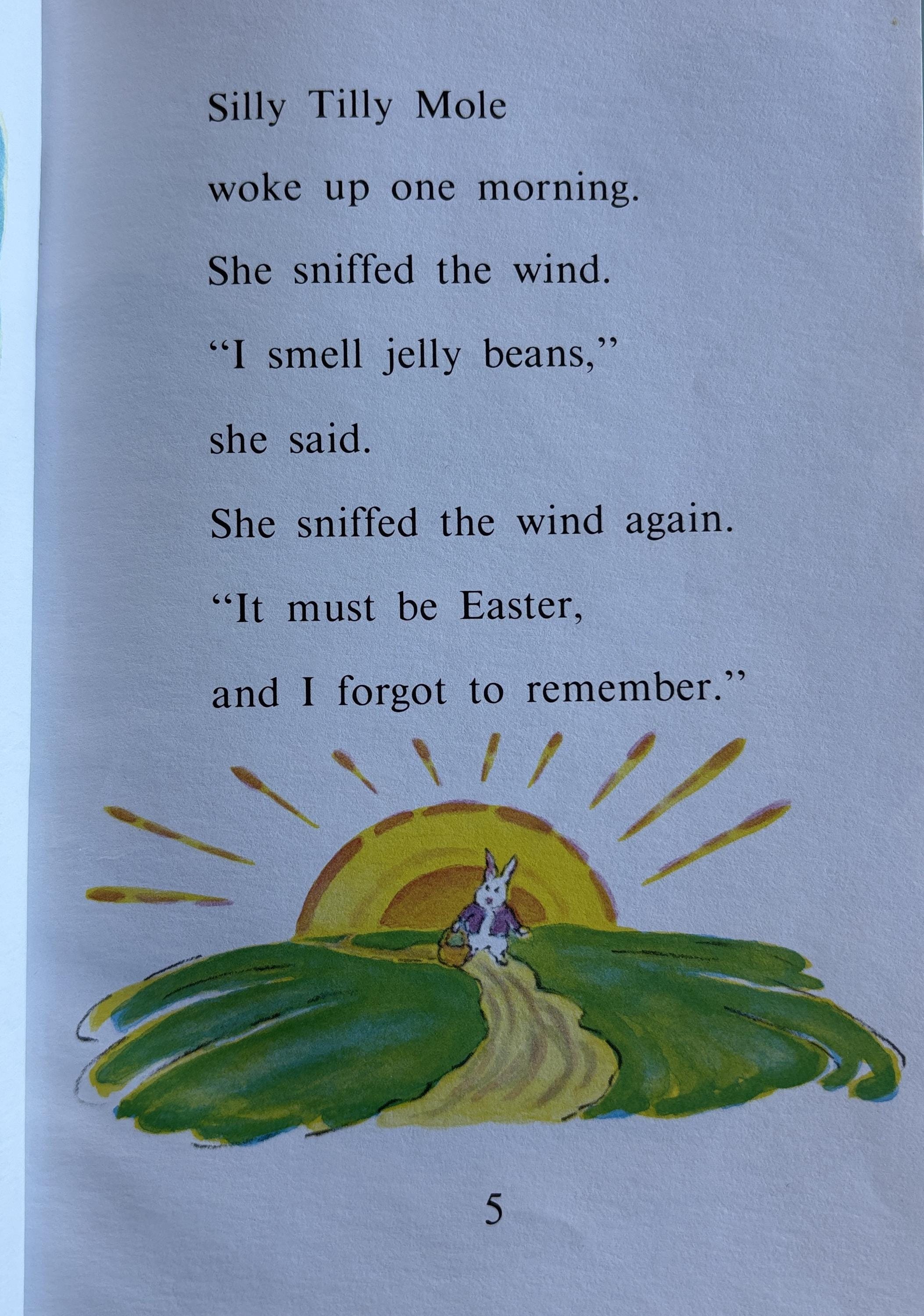Silly Tilly and the Easter Bunny (An I Can Read Book, Level 1) **  First Edtion 1989  **