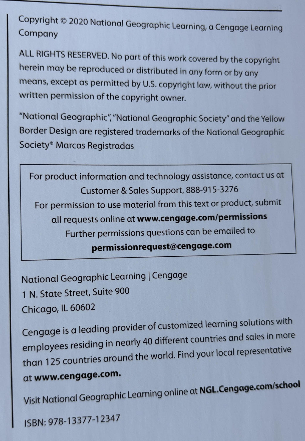 Exploring Science - National Geograpics - California  ** First Printing  **