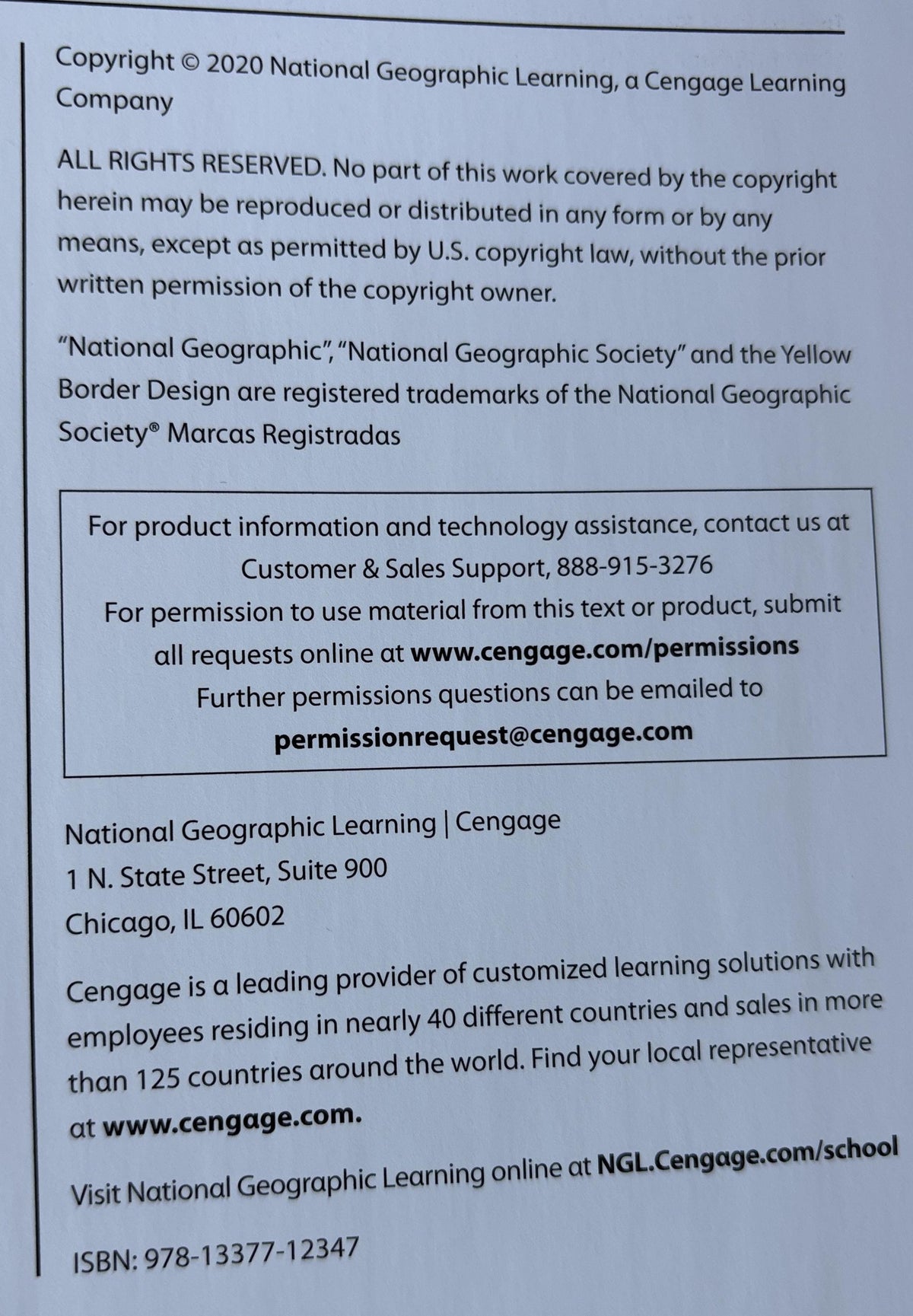 Exploring Science - National Geograpics - California  ** First Printing  **