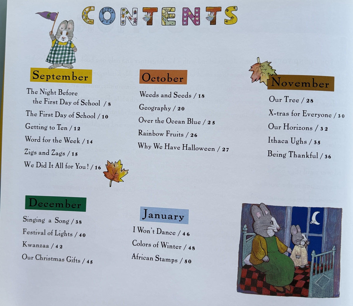 My Kindergarten: Rosemary Wells  **  First Edition  **