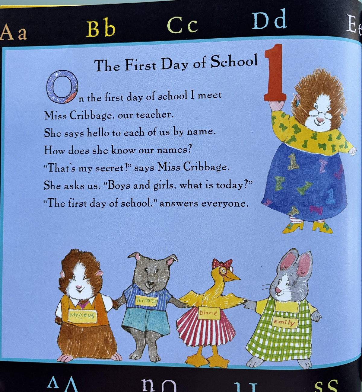 My Kindergarten: Rosemary Wells  **  First Edition  **