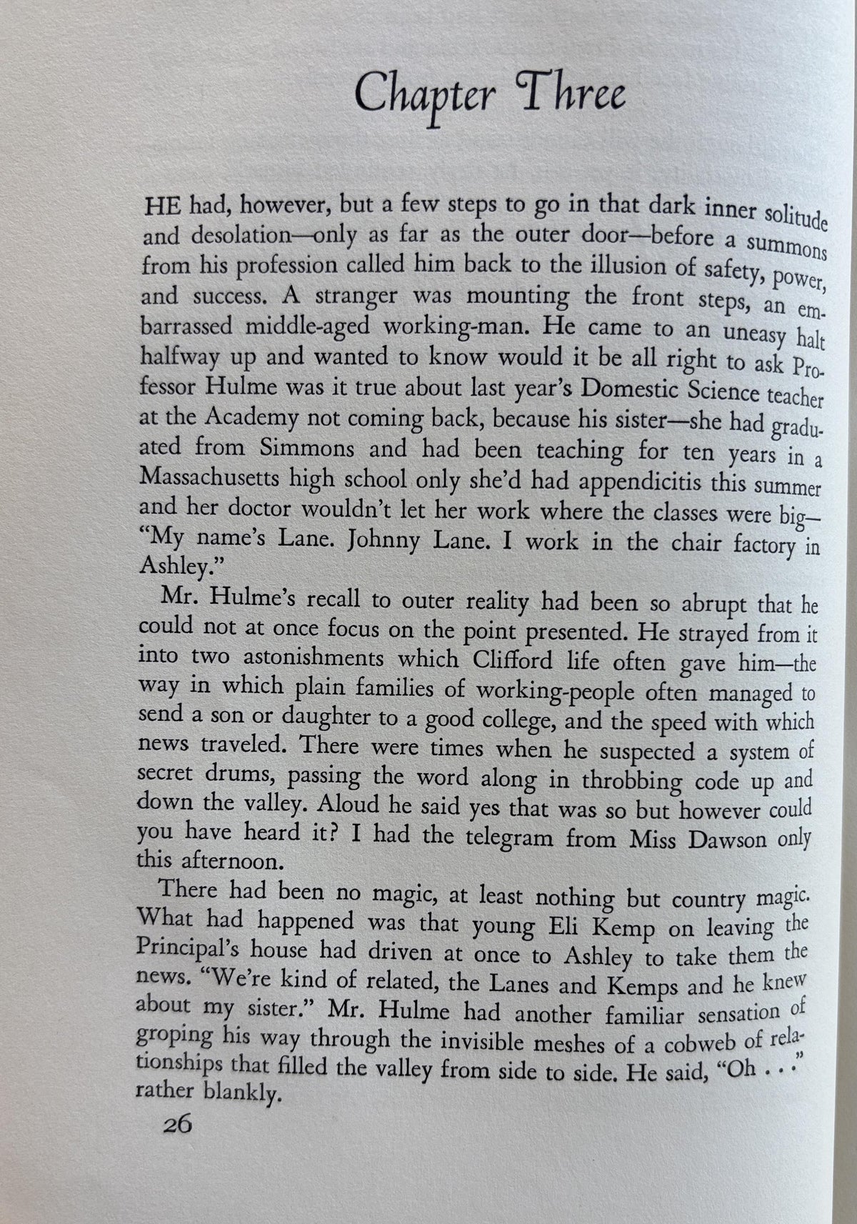 Seasoned Timber a novel by Dorothy Canfield  1939