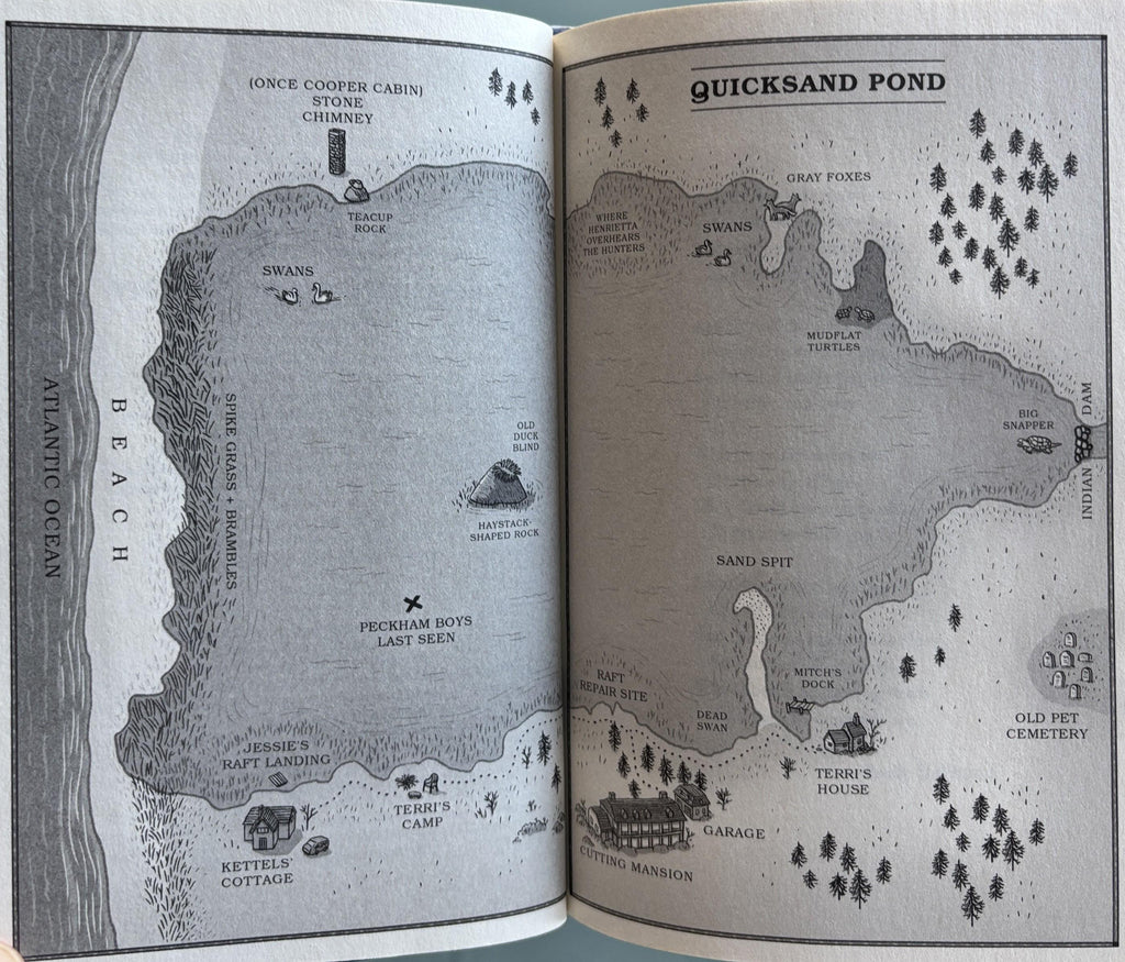 Quicksand Pond by Janet Taylor Leslie