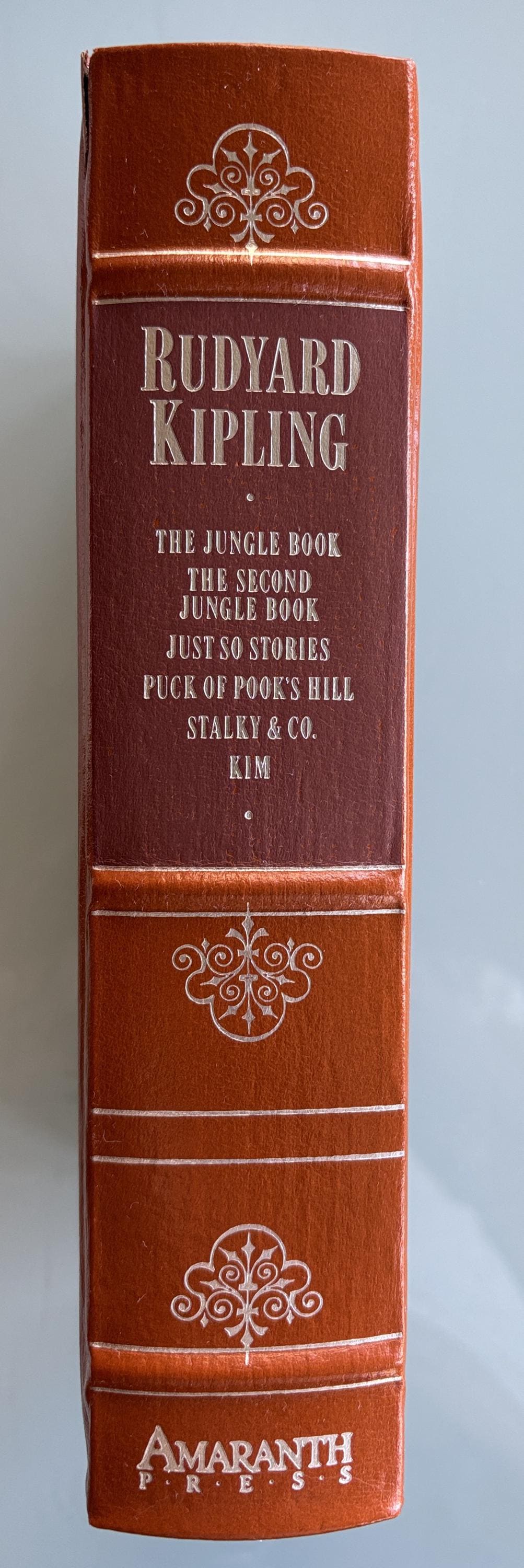 The Jungle Book by Rudyard Kipling, Bonded Leather Hardcover
