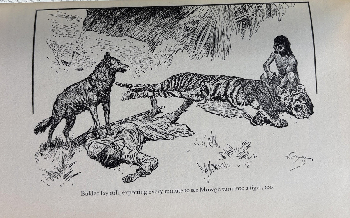 The Jungle Book by Rudyard Kipling, Bonded Leather Hardcover