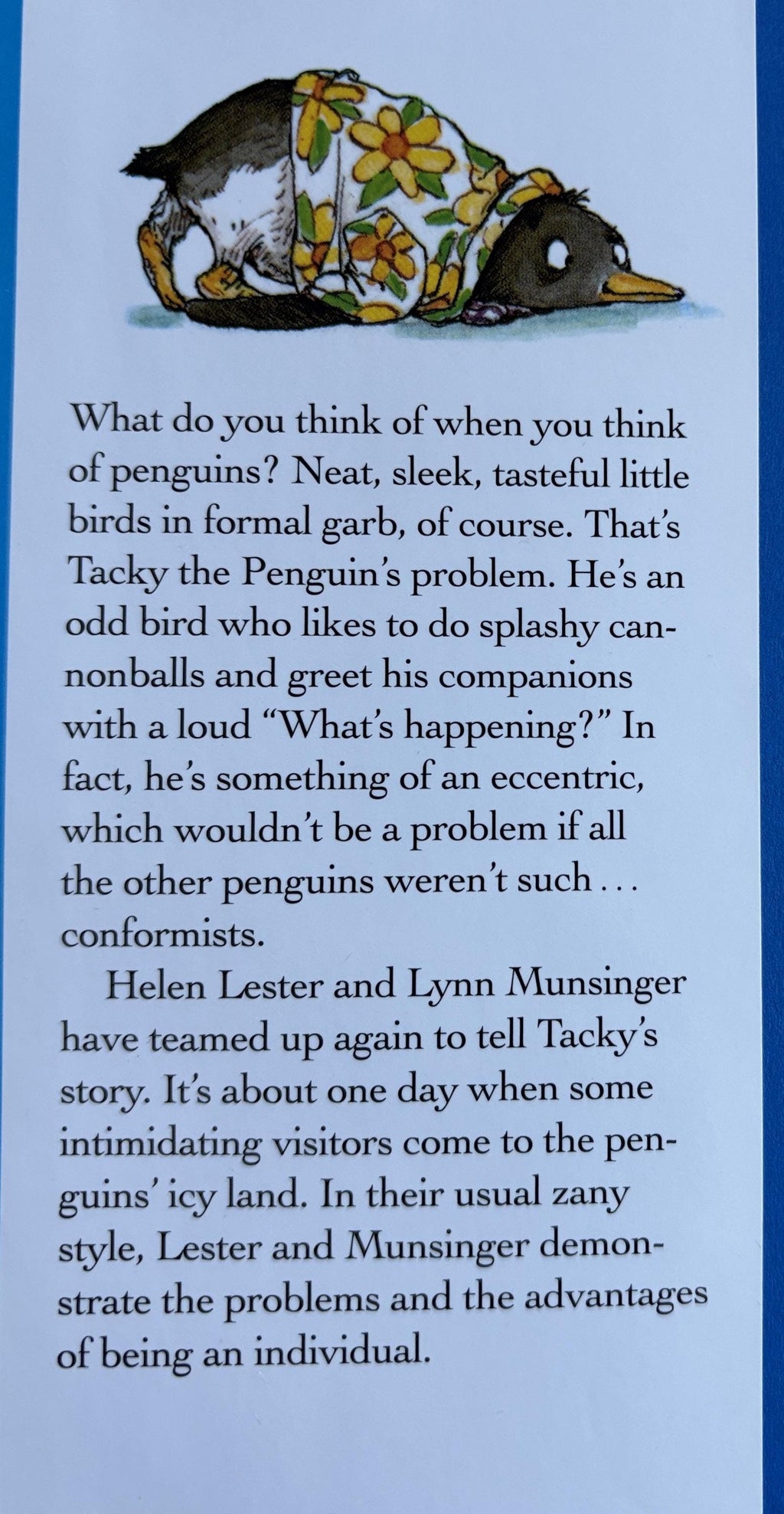 Tacky the Penguin by Helen Lester  1988