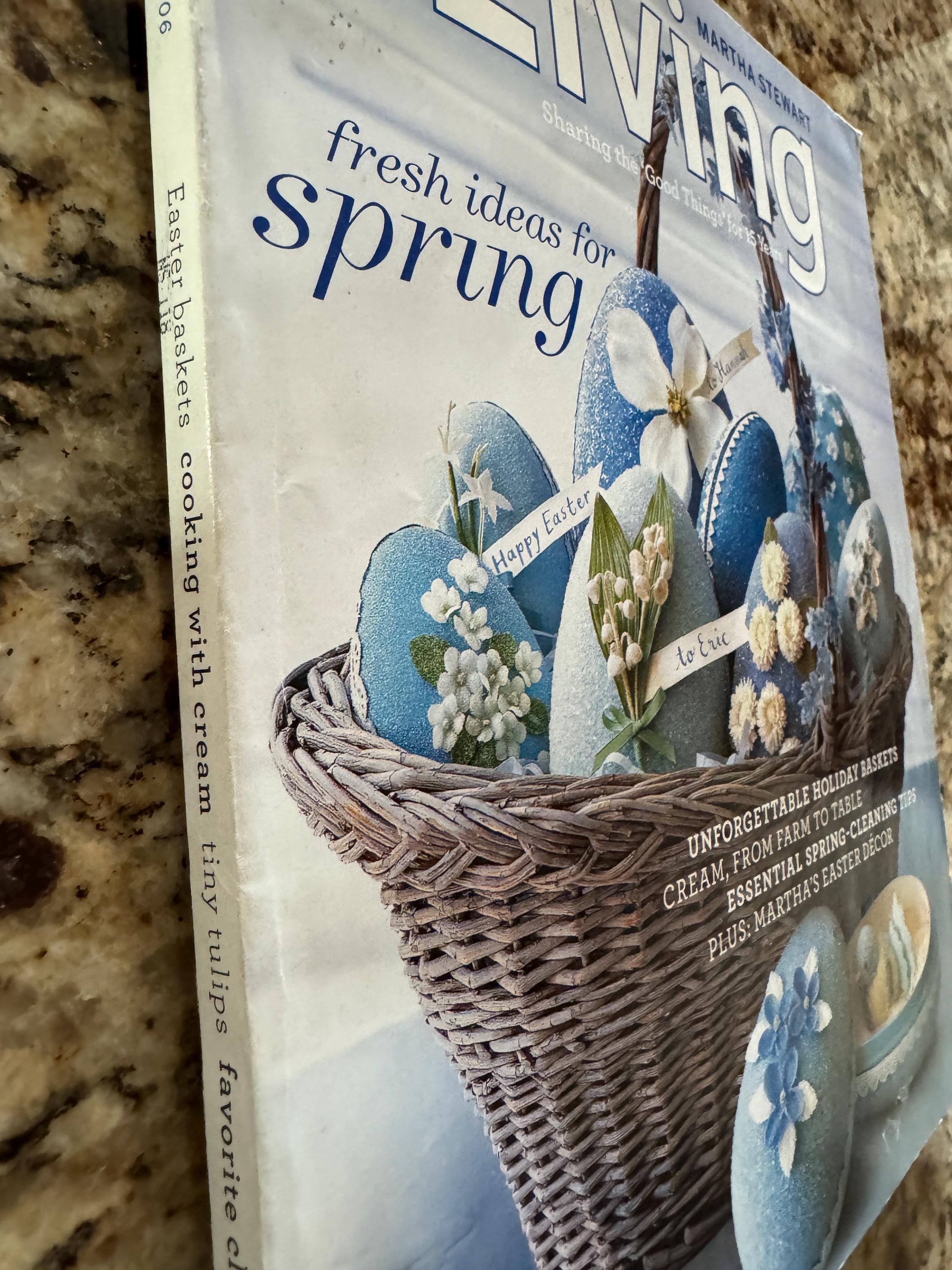 Martha stewart Magazine