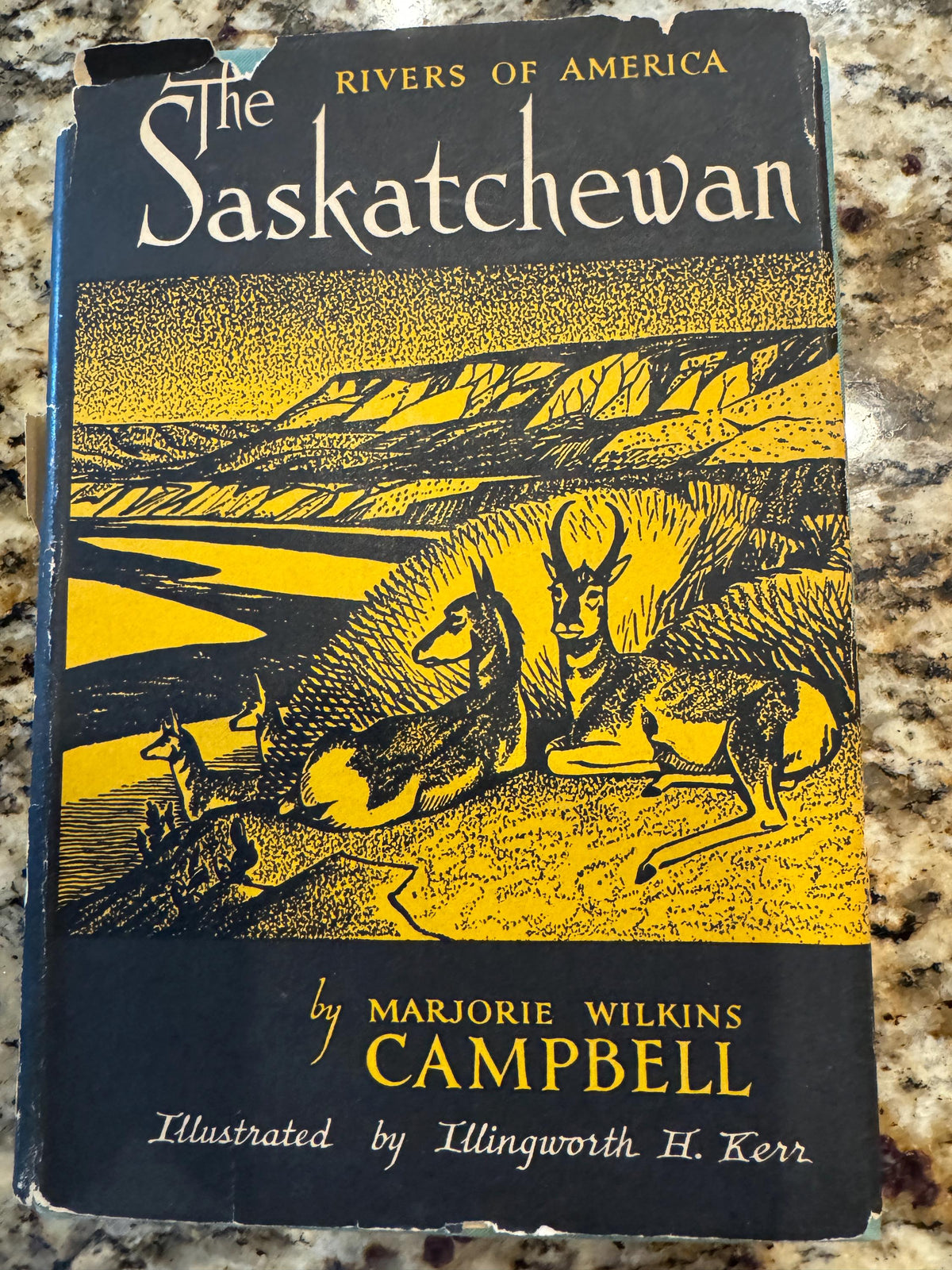 The SASKATCHEWAN: Marjorie Wilkins Campbell  **  First Edition  **  1950