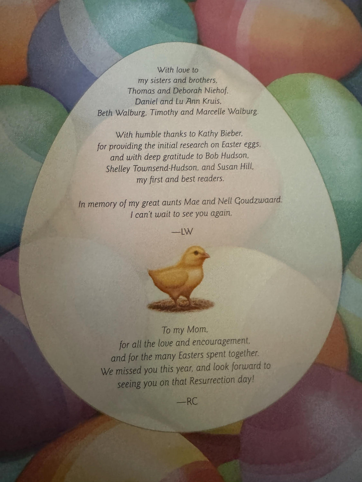 The Legend of the Easter Egg, Illustrated Easter Tradition Book