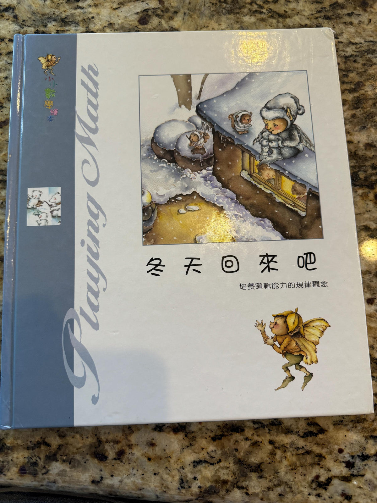 Playing Math Chinese Children's Book, First Edition, Winter Fairies