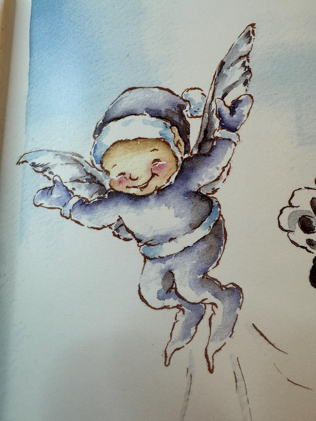 Playing Math Chinese Children's Book, First Edition, Winter Fairies