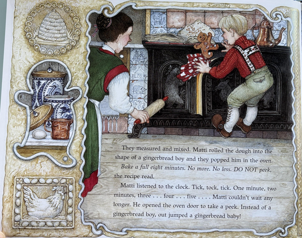Gingerbread Baby by Jan Brett  1999