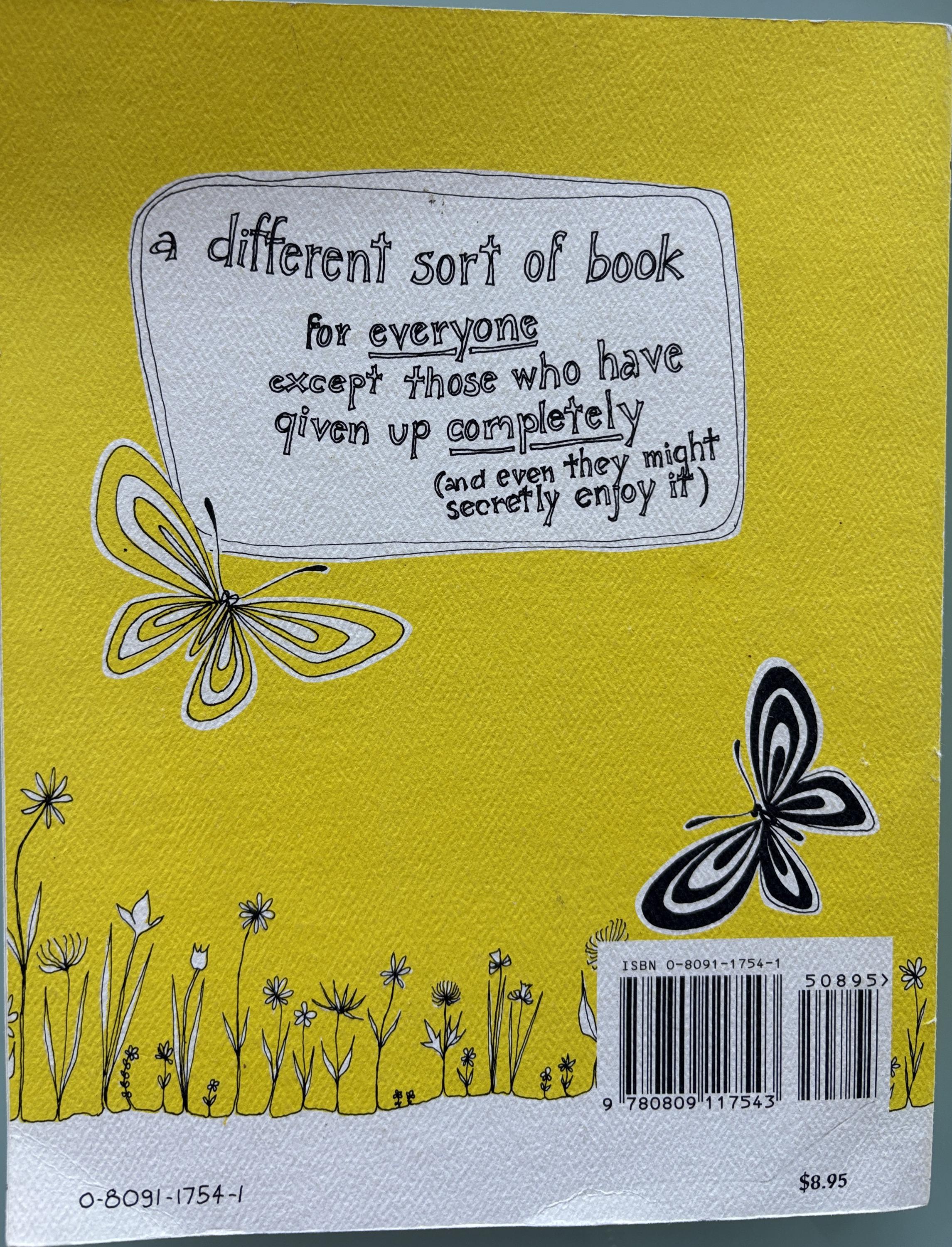 Hope For The Flowers Illustrated Paperback Words & Pictures by Trina Paulus 1972