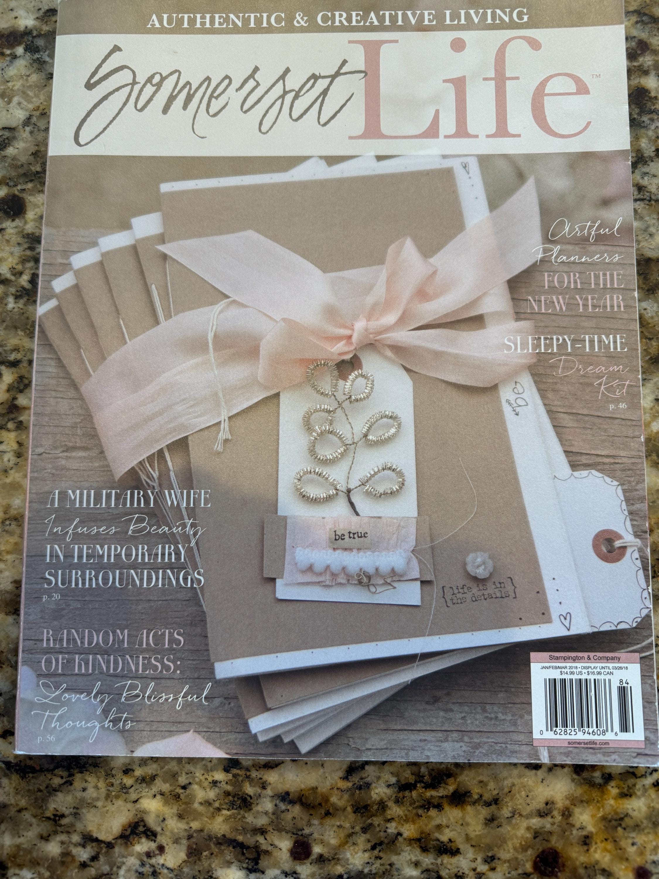 Sommerset Life  Magazine (Summer  2009), (Spring 2013), (Winter 2018), (October 2009), (Autumn 2009) 6 pc