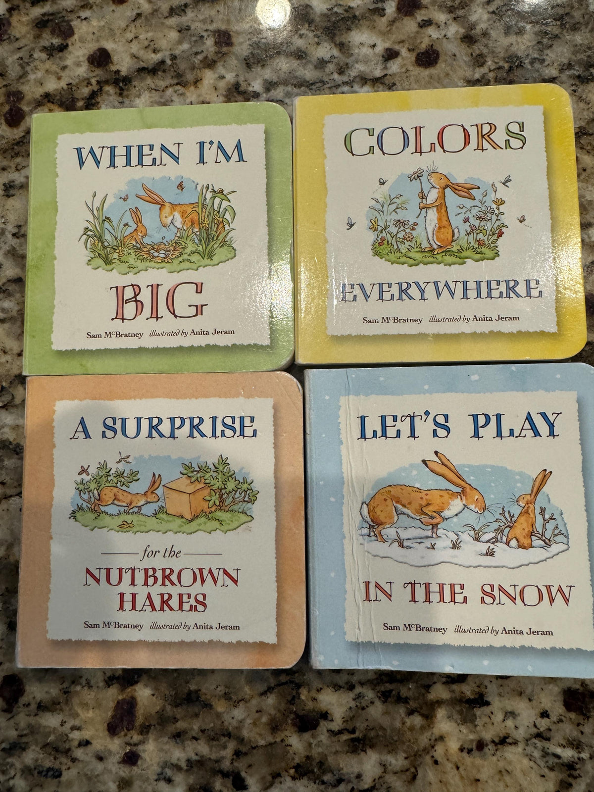 Sam McBratney Miniature Board Books Set, Anita Jeram Illustrations, 2011