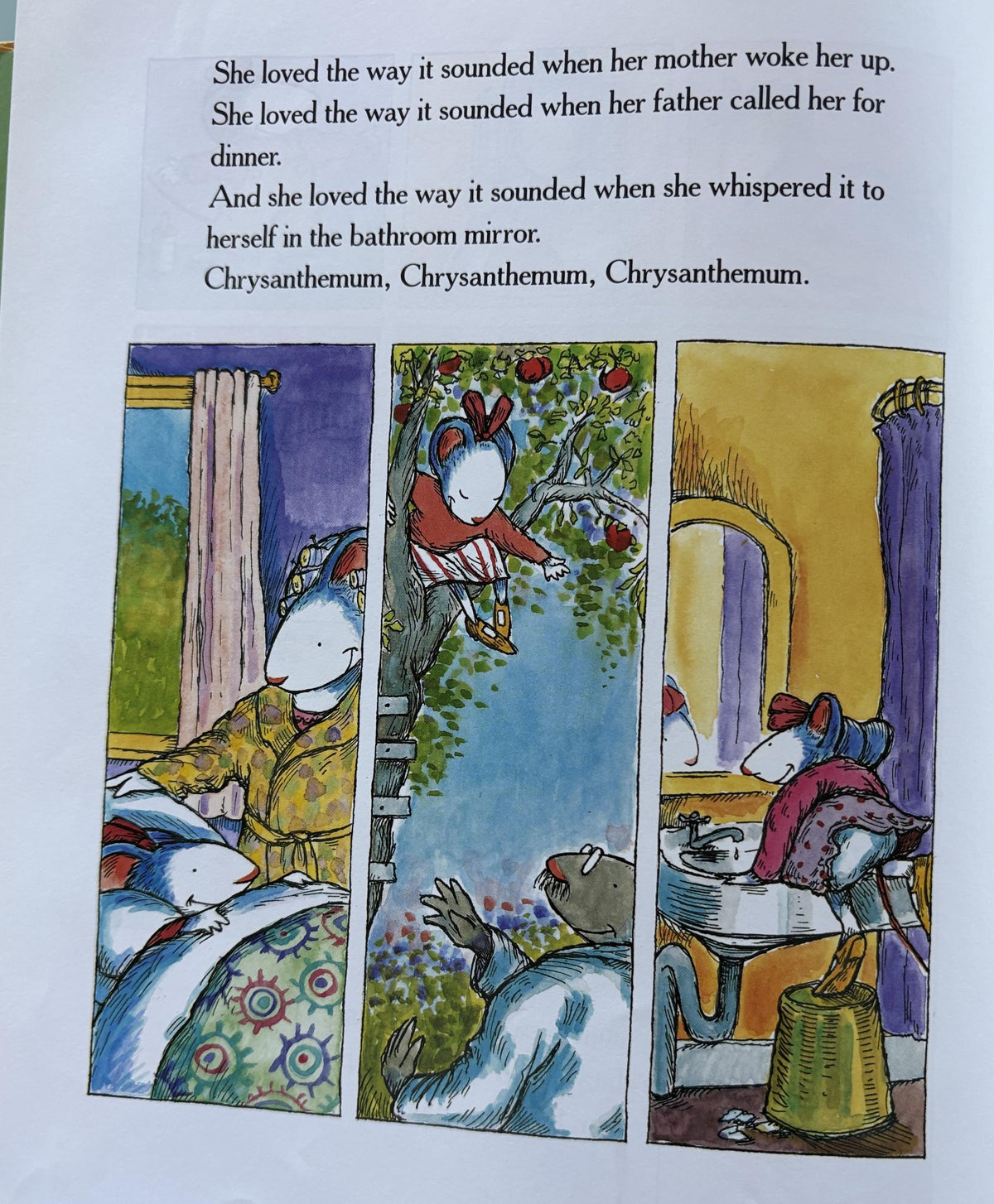 Chrysanthemum: A First Day of School Book for Kids  **  First Edition  **