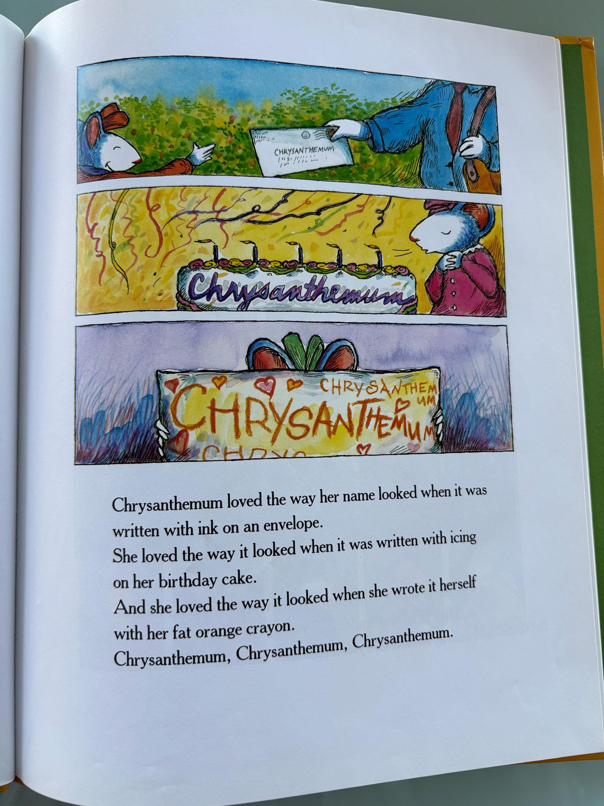 Chrysanthemum: A First Day of School Book for Kids  **  First Edition  **