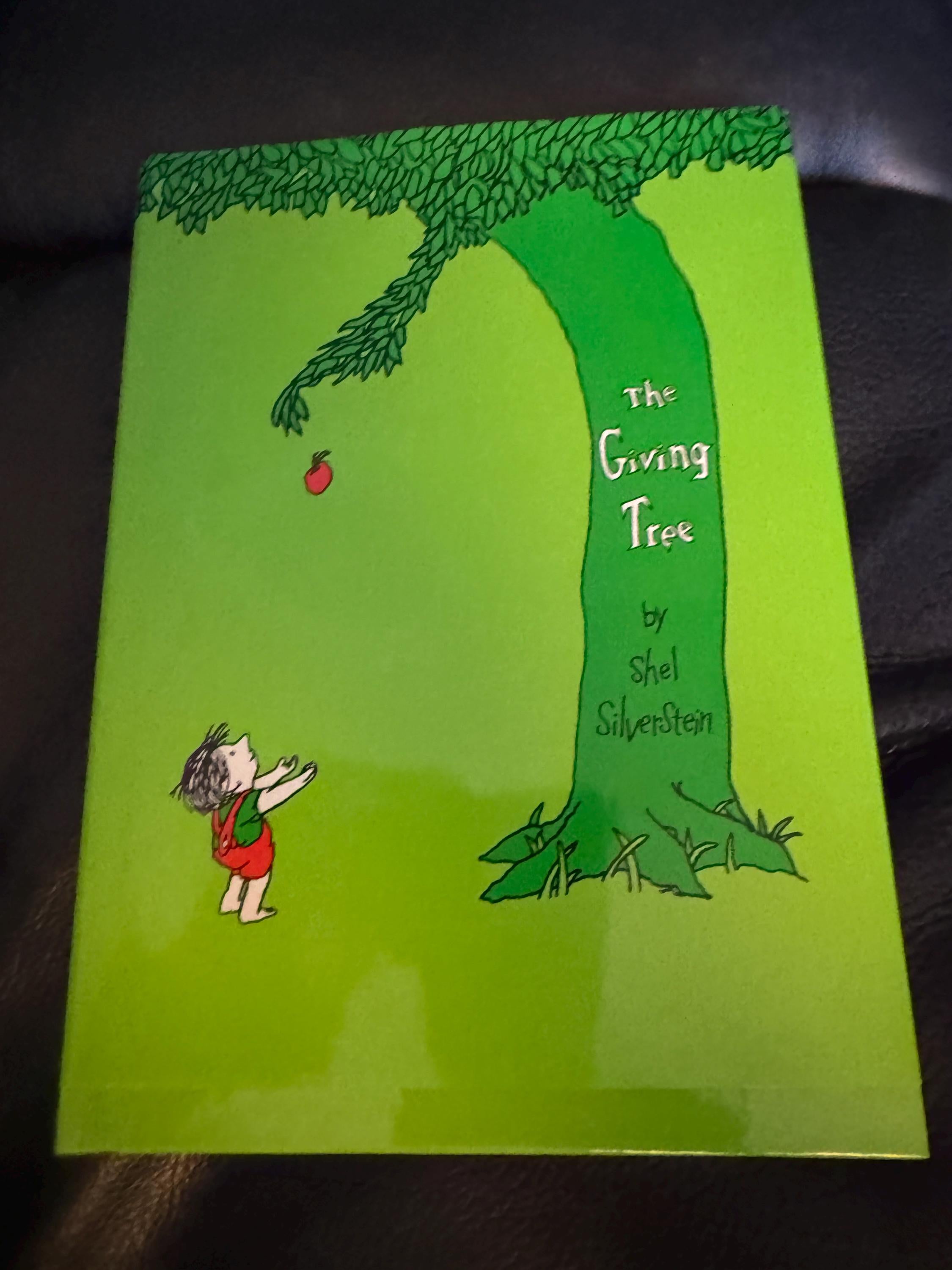 Shel Silverstein THE GIVING TREE 1964 renewed 1992 First Edition Fine Condition