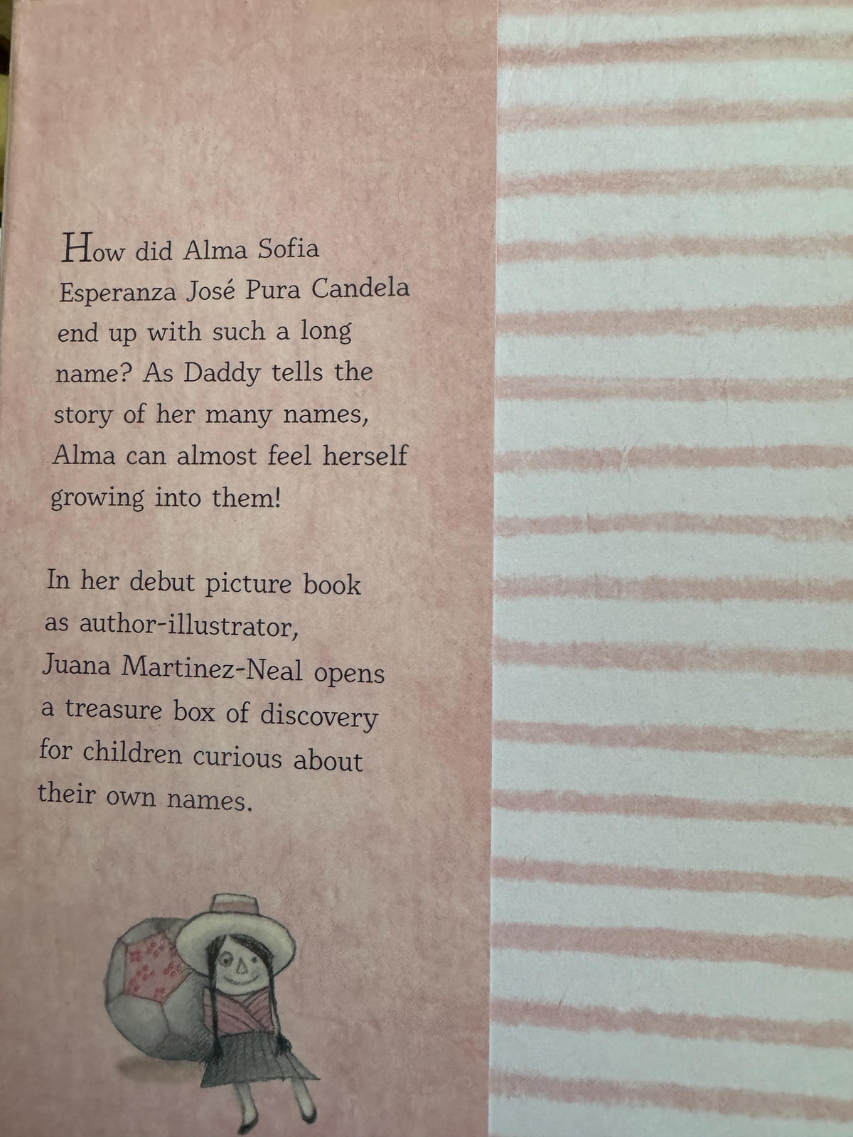 Alma and How She Got Her Name Martinez-Neal, Juana First Edition SIGNED COPY RARE